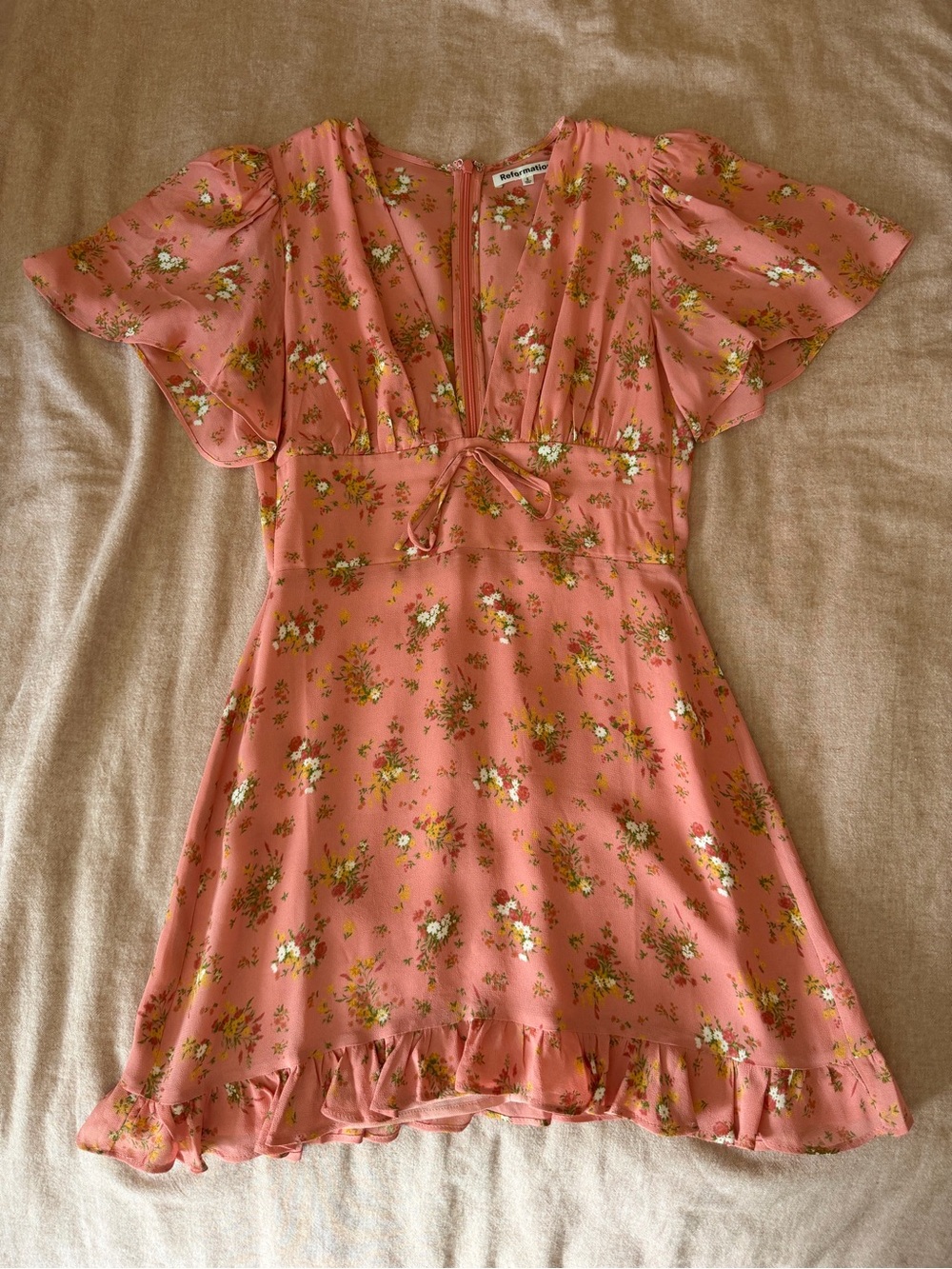Reformation Mya Flora Dress